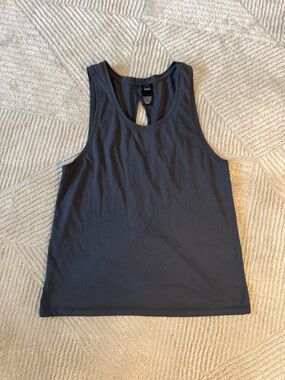 Victoria's Secret Charcoal Gray Racerback Tank Top